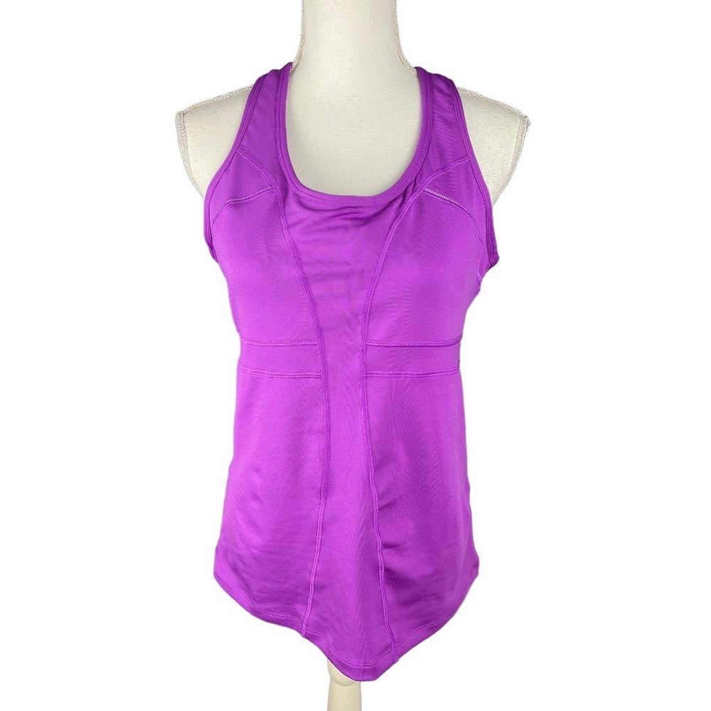 Athleta Turbo Charge Workout Tank Top Racerback Built-In Bra NWT